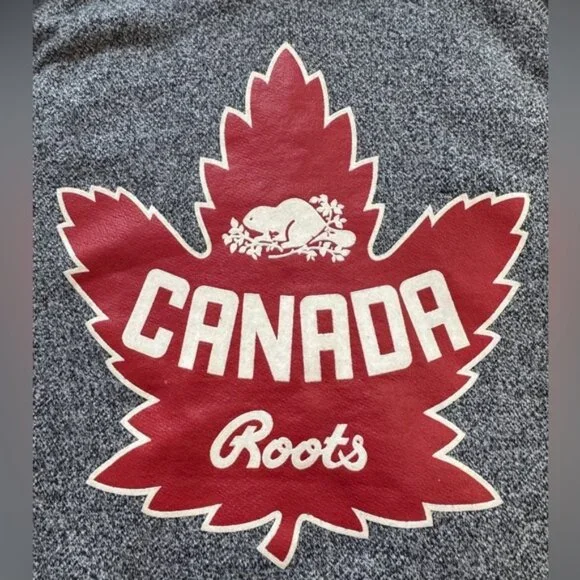 Roots Kids Canada Sweats Hoodie Hooded Kanga Pocket Sweatshirt Youth 13/14 - Picture 4 of 9
